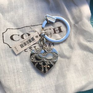 Adorable Coach Locket Keychain